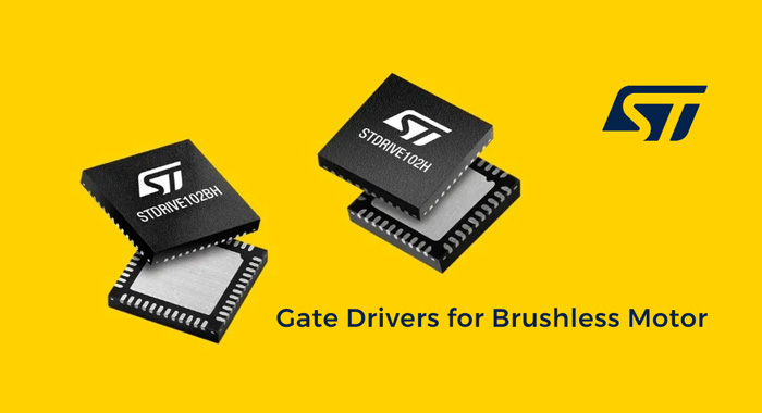 STDRIVE102H and STDRIVE102BH of STMicroelectronics